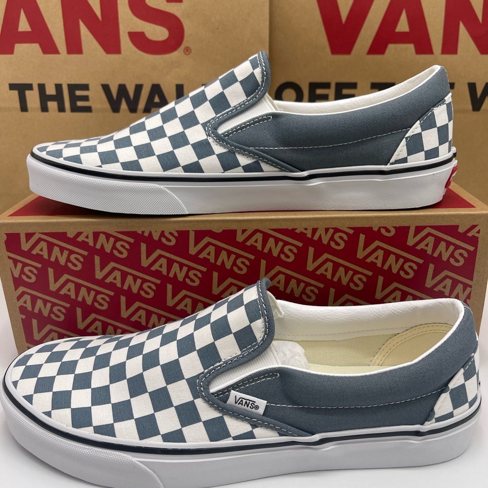 Vans WMNS Classic Slip-On
Color Theory Checkerboard Sneakers 
VN000DAHRV2